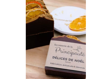 SAVON DELICES de NOËL    hand made  100g