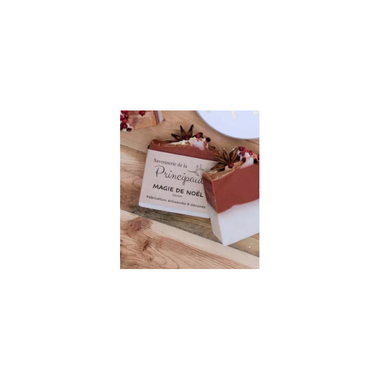 SAVON MAGIE de NOËL    hand made  100g