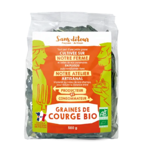 COURGE 100% FRANCE graines 500g
