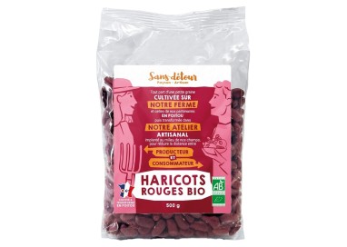 HARICOTS ROUGES 100% FRANCE grains 500g