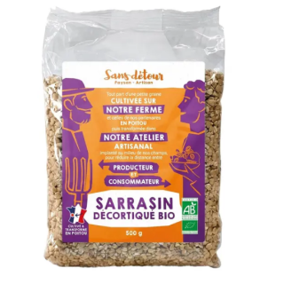 SARRASIN DECORTIQ 100% FRANCE grains500g