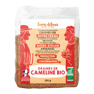 CAMELINE 100%  FRANCE   graines  250g