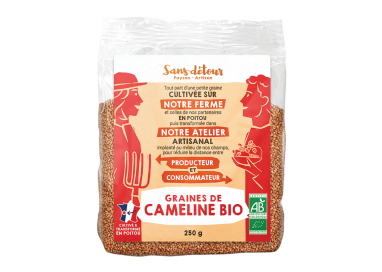 CAMELINE 100%  FRANCE   graines  250g