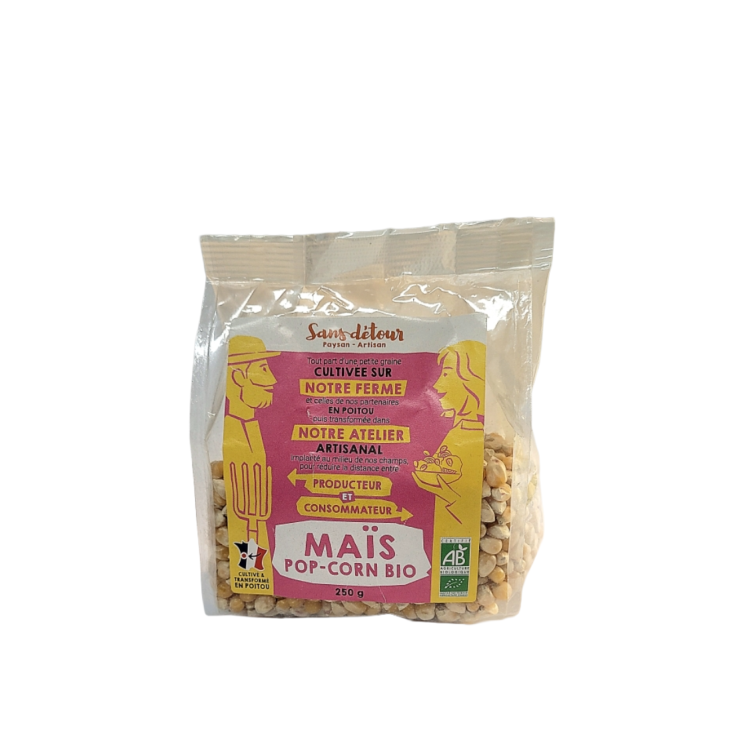 MAIS POP CORN 100% FRANCE grains 250g MAIS POP CORN 100% FRANCE grains 250g