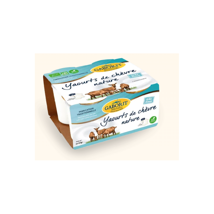 YAOURTS CHEVRE NATURE TRES DOUX  4x125g