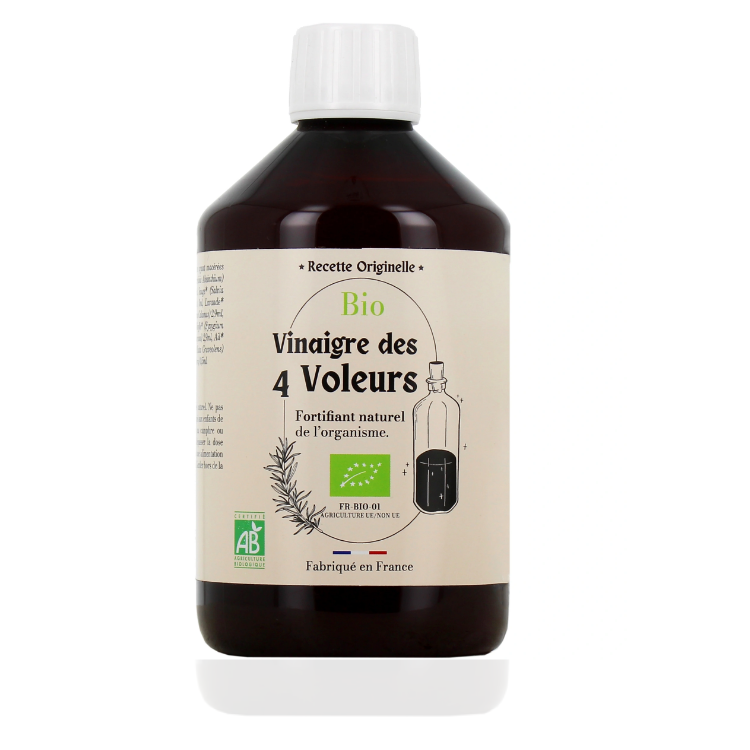VINAIGRE CIDRE 4 VOLEURS  flacon  500ml