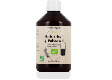 VINAIGRE CIDRE 4 VOLEURS  flacon  500ml