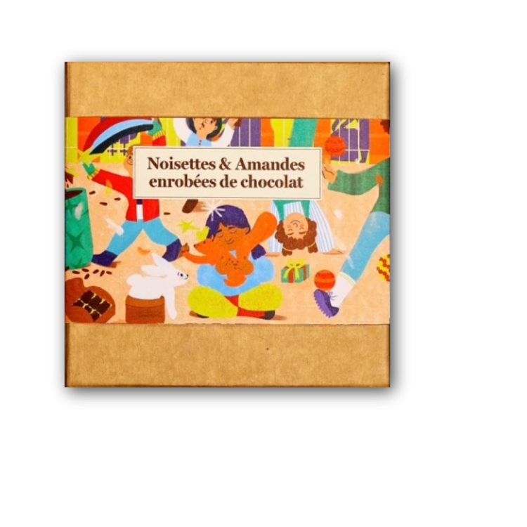 NOISETTES & AMANDES ENROBEES  180g