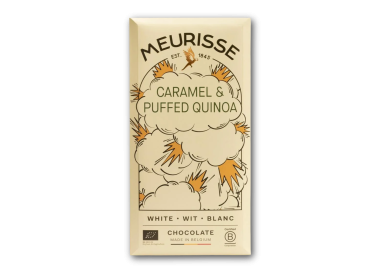 CARAMEL & PUFFED QUINOA WHITE 100g