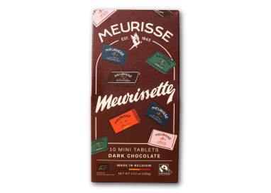 MEURISSETTES 10 MINI DARK CHOCOLATE 100g
