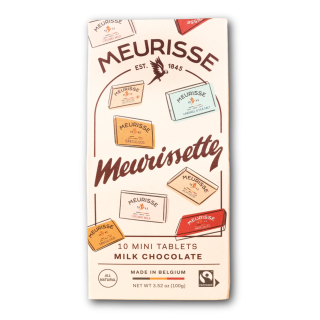 MEURISSETTES 10 MINI MILK CHOCOLATE 100g