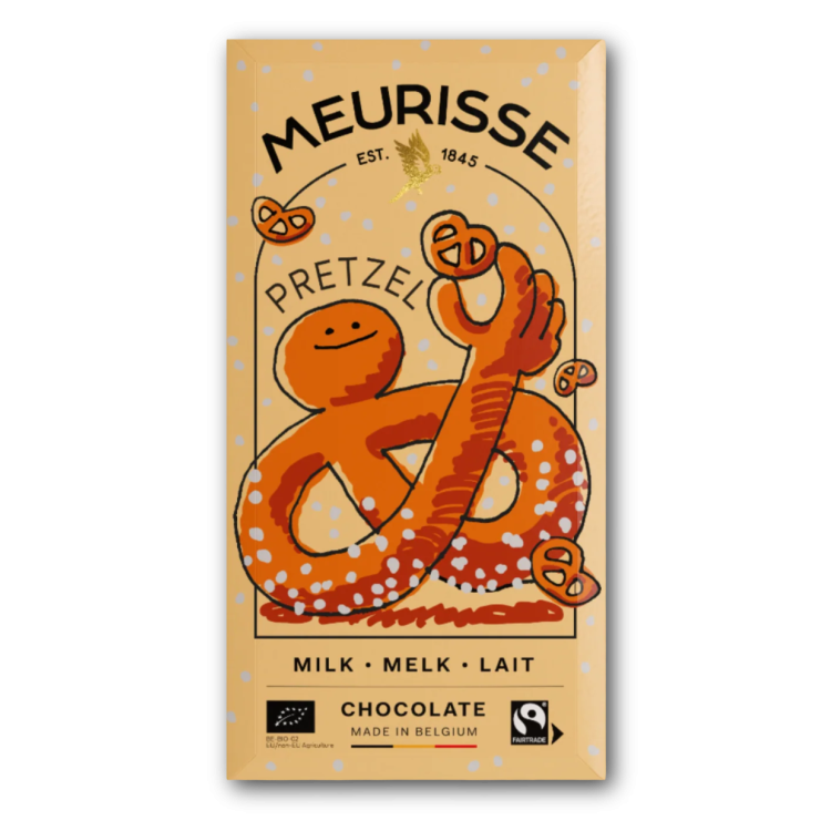 PRETZEL MILK 39% 100g