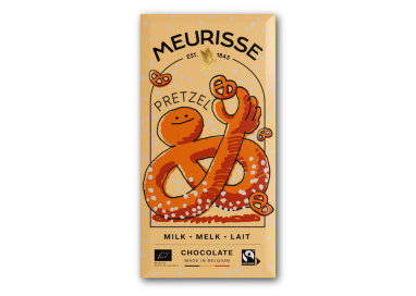 PRETZEL MILK 39% 100g