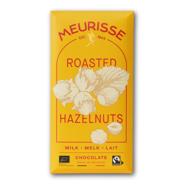 ROASTED HAZELNUTS MILK 39% 100g