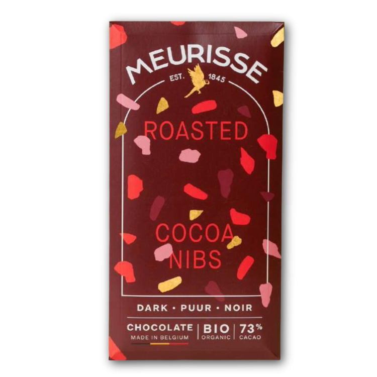 ROASTED COCOA NIBS DARK 73% 100g
