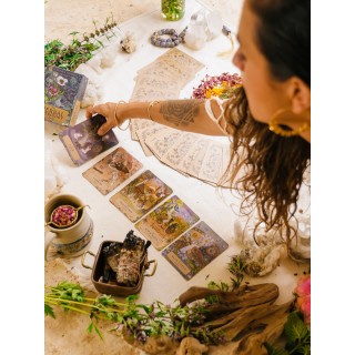 THE HERBAL ASTROLOGY  POCKET ORACLE x55