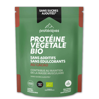 PROTEINE VEGETALE BIO CACAO s/sucre 540g