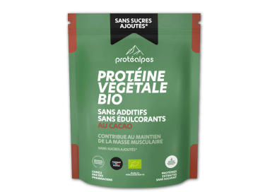 PROTEINE VEGETALE BIO CACAO s/sucre 540g