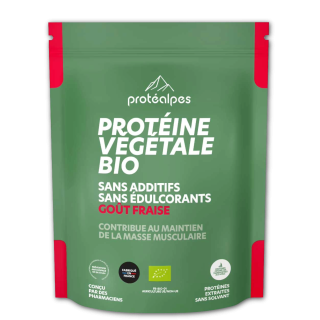 PROTEINE VEGETALE BIO FRAISE  750g