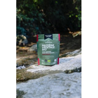 PROTEINE VEGETALE BIO FRAISE s/sucre540g
