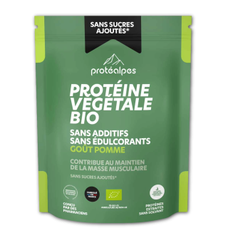 PROTEINE VEGETALE BIO POMME s/sucre 540g