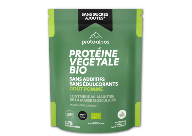 PROTEINE VEGETALE BIO POMME s/sucre 540g