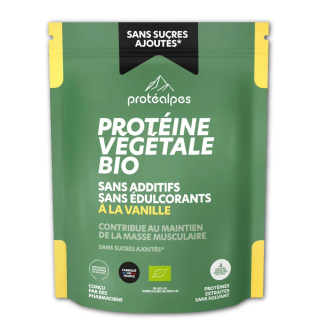 PROTEINE VEGETALE BIO VANILLEs/sucre540g