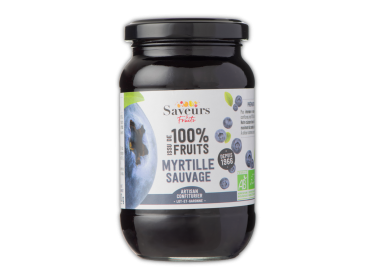 CONF.100% FRUIT MYRTILLE SAUVAGE 310g