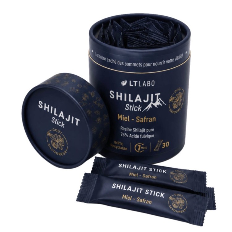SHILAJIT MIEL SAFRAN  soluble x30 sticks