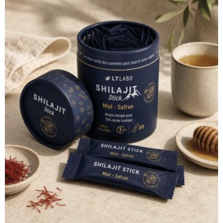 SHILAJIT MIEL SAFRAN  soluble x30 sticks