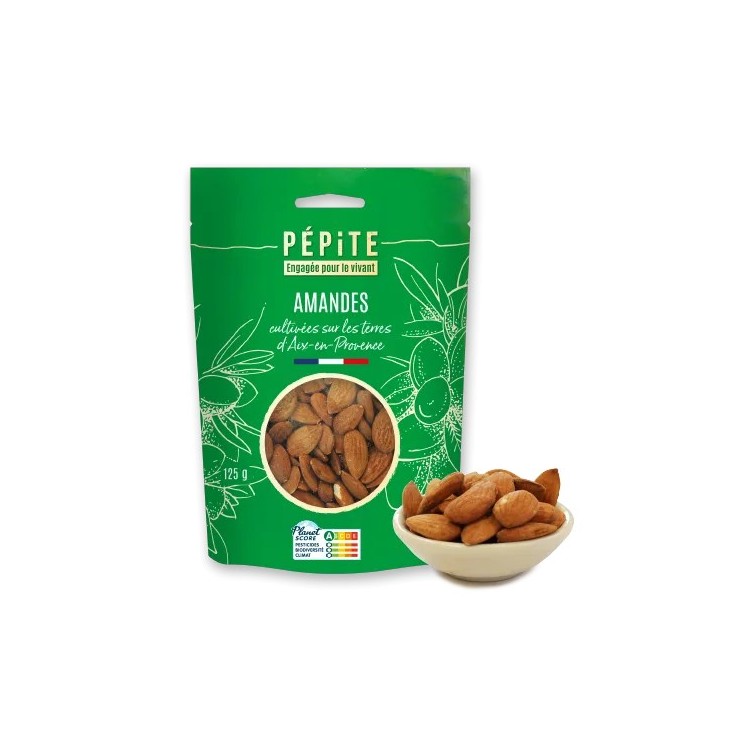 AMANDE DECORTIQUEE-PROVENCE FRANCE 125g