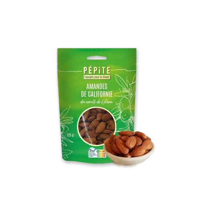 AMANDES DECORTIQUES  - CALIFORNIE  125g