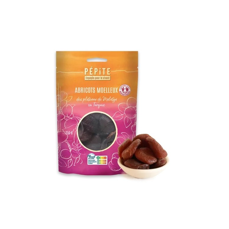 ABRICOTS MOELLEUX  - TURQUIE    250g