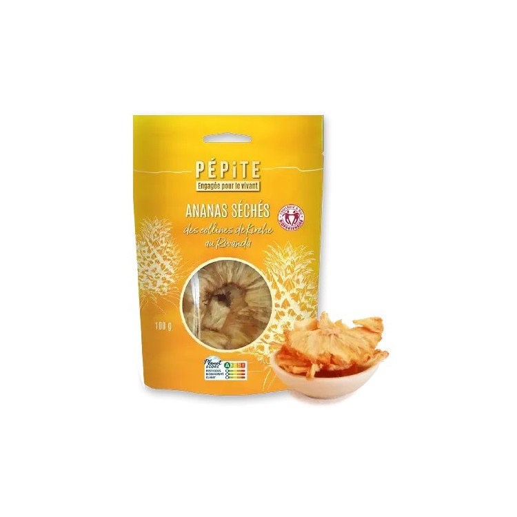 ANANAS SECHES   RWANDA  100g