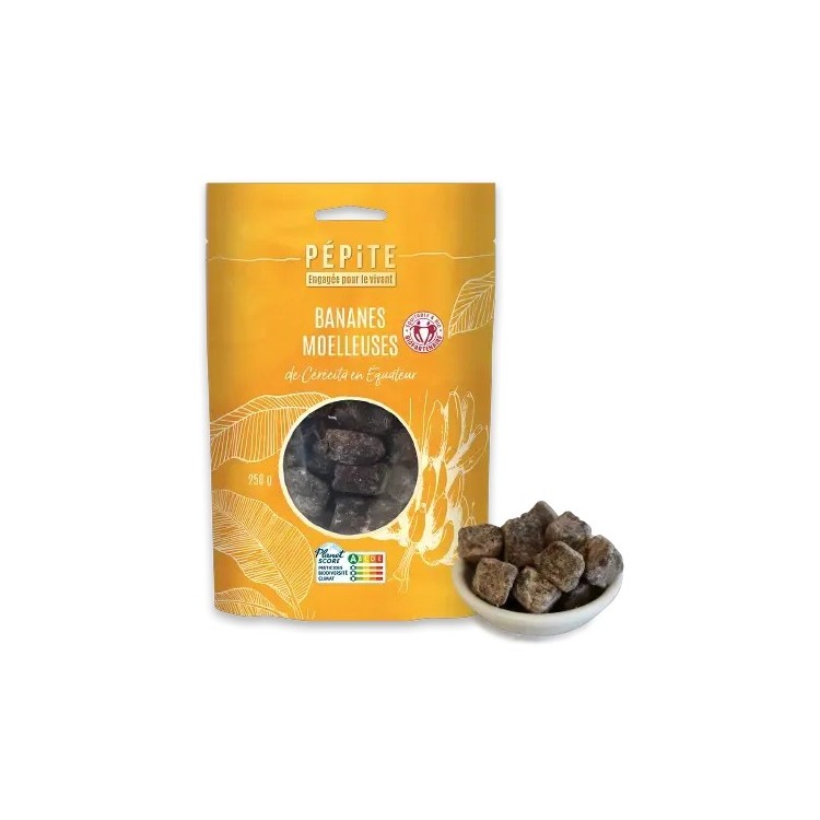 BANANES MOELLEUSES cubes  EQUATEUR  250g