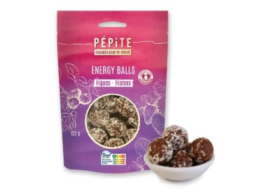 ENERGY BALL FIGUES FRAISES     152g