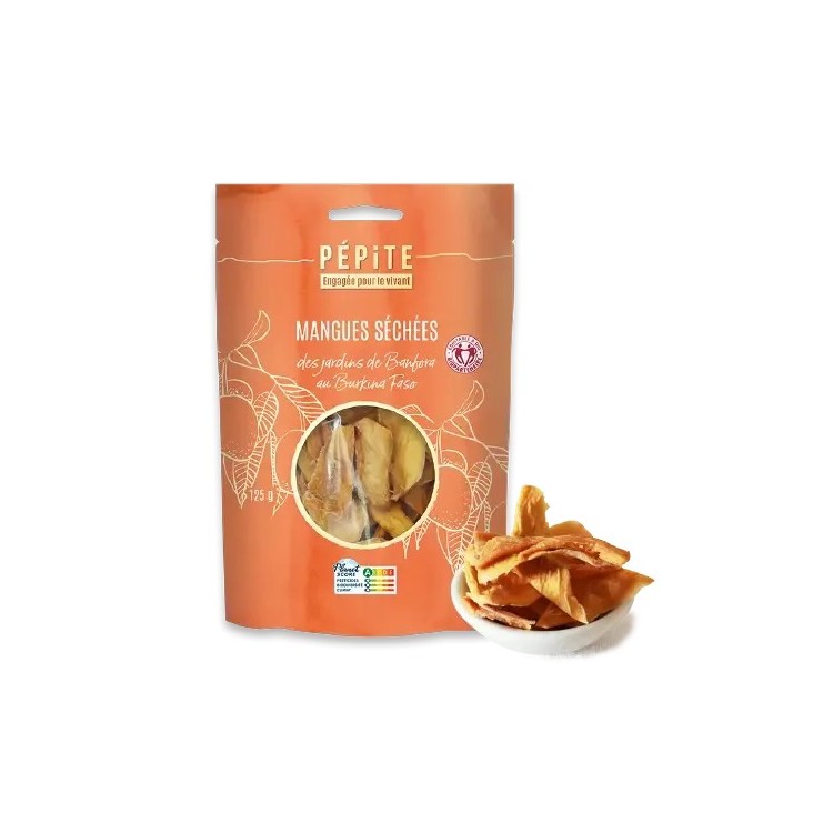 MANGUE SECHEE lamelles BURKINO FASO 125g