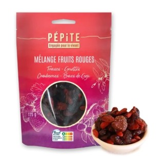 MELANGE FRUITS ROUGES  125g