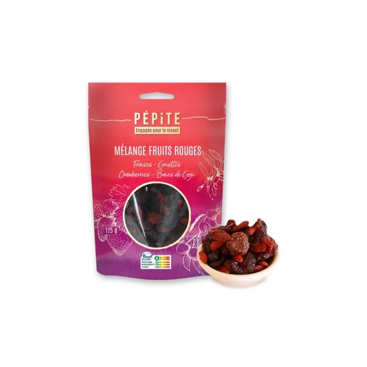MELANGE FRUITS ROUGES  125g