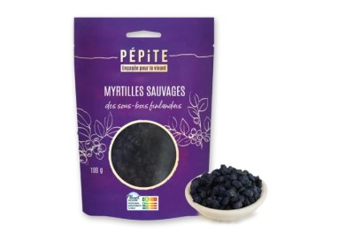 MYRTILLES SAUVAGES infusées FINLANDE 100g