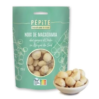 MACADAMIA  RAW  AFRIQUE du SUD  125g