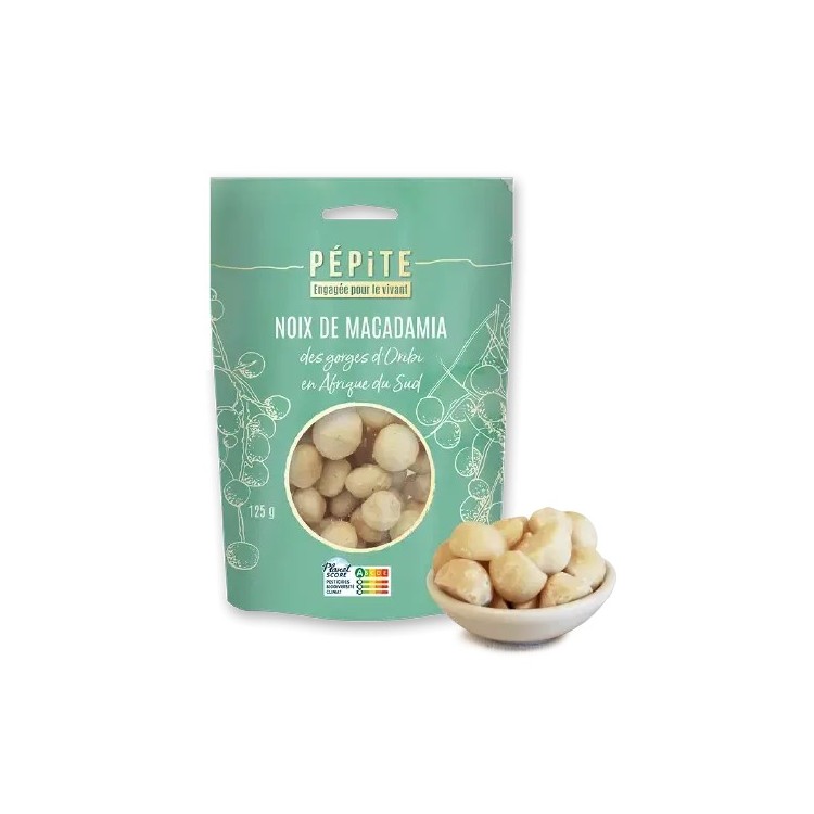 MACADAMIA  RAW  AFRIQUE du SUD  125g