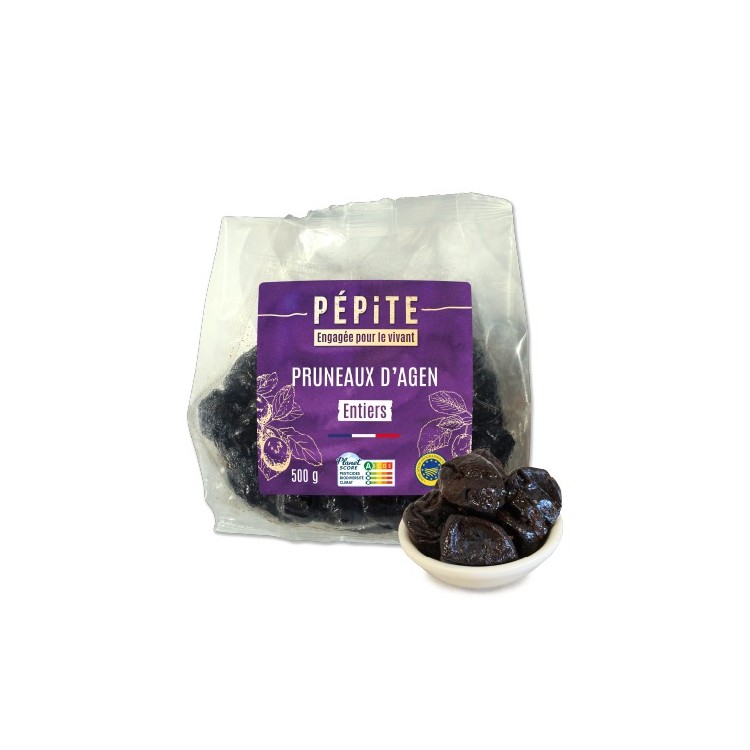PRUNEAUX AGEN  entiers  FRANCE 250g