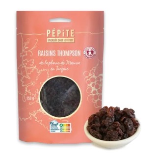 RAISINS THOMPSON TURQUIE 250g
