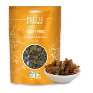 RAISINS VERTS séchés   IRAN   230g