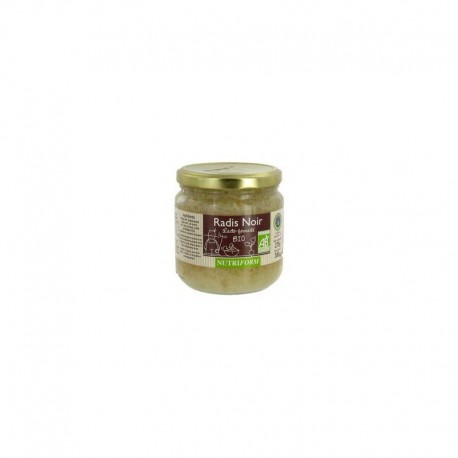 Radis noir lacto-fermentés bio 380 gr Radis noir lacto-fermentés bio 380 gr