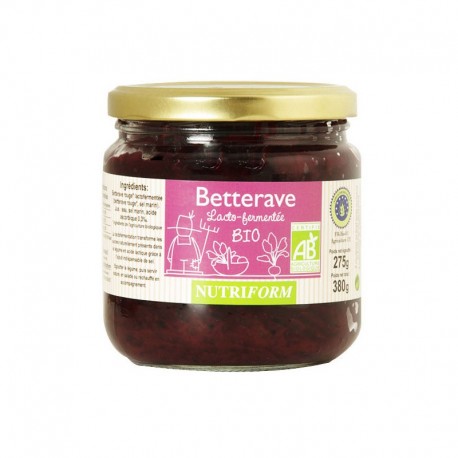 Betterave rouge bio 380 gr Betterave rouge bio 380 gr