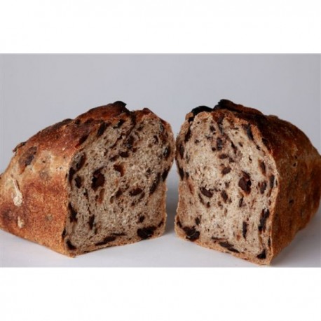 Pain aux olives moulé 500 gr Pain aux olives moulé 500 gr