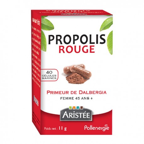 PROPOLIS rouge de Dalbergia 40 gélules PROPOLIS rouge de Dalbergia 40 gélules