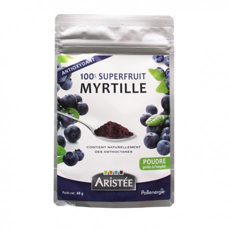 Superfruit Myrtille poudre 60 gr Superfruit Myrtille poudre 60 gr
